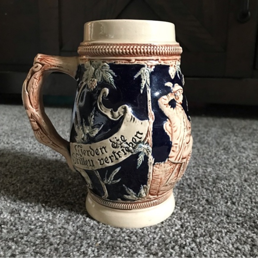 Old Castle Beer Stein Germany